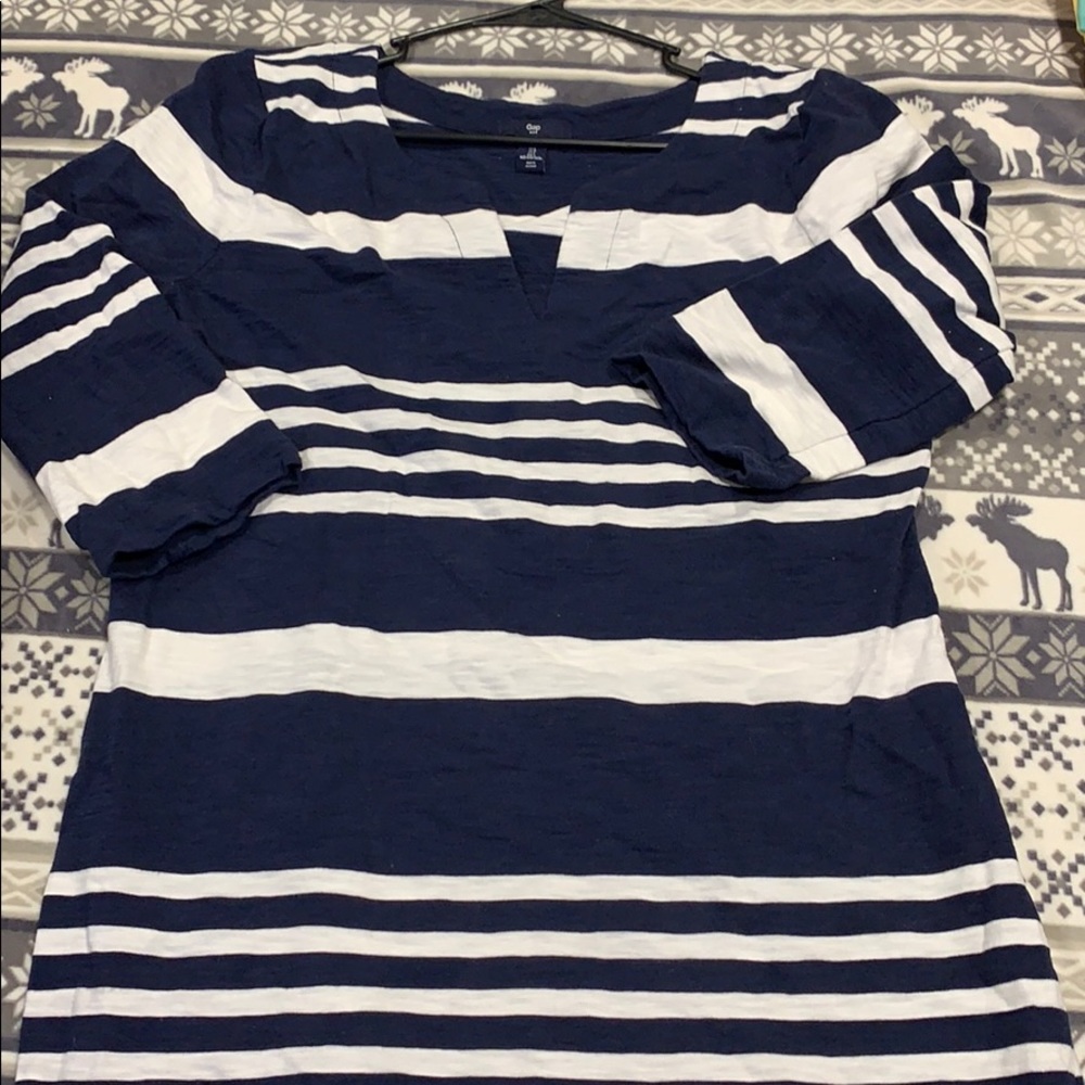 Gap dress 3/4 sleeve (Navy)
